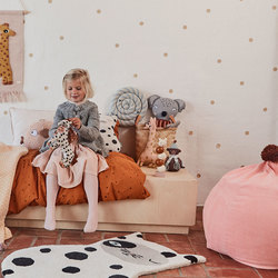 OYOY Beanbag Oyoy corduroy coral