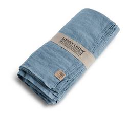 Tynn linduk 145x250 cm dusty blue - Kardelen Lovely linen