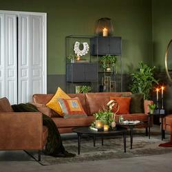 Perugia sofa Mercey Cognac 4 seter