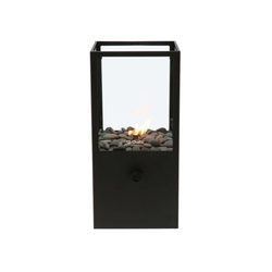 Fire pillar 18x18x45 cm black Trend Collection