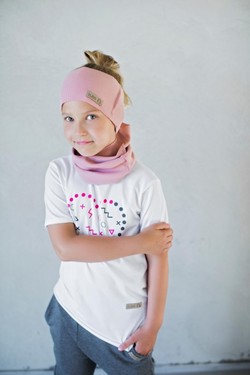 T-shirt HEART hvit - Tuss