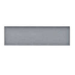 Rudo tray rectangular grey large 2 stk