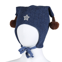 Kivat vinterlue 384L  Jeansblå, fargekode 67/73 - Kivat