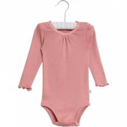 Wheat Body Rib Lace Soft Rouge - Wheat