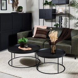 Northland svart sofabord