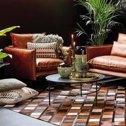 Milan 1-seter sofa lenestol Mercey skinn - flere farger