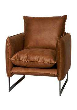 Milan 1-seter sofa lenestol Mercey skinn - flere farger