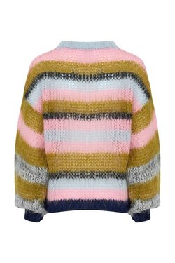 NOELLA PINK DELTA KNIT GENSER