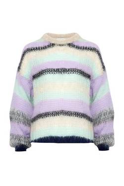 NOELLA MINT DELTA KNIT GENSER Lavendel - Noella