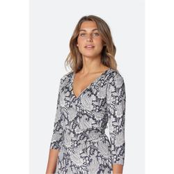 Ilse Jacobsen Dress Indigo Mønstret - Ilse Jacobsen