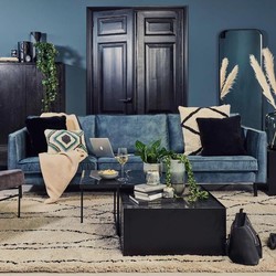 Perugia sofa 3-seter Vintage velvet