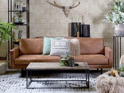 Genua sofa 3-seter cognac