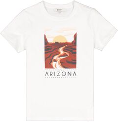 Garcia T-shirt B12601 Hvit - Garcia