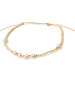 ELMA BEADED PEARL ARMBÅND