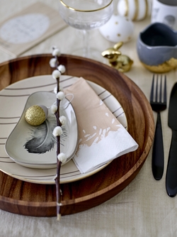 Påske Deco egg Glitter Bloomingville 4 stk