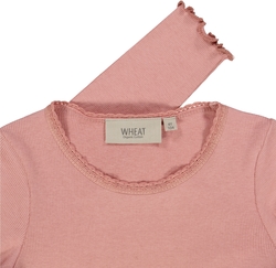 Wheat Rib T-Shirt Lace