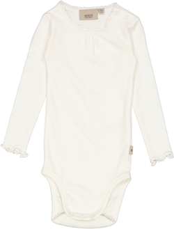 Wheat Body Rib Lace Ivory - Wheat
