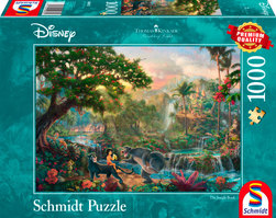Schmidt puslespel 1000b Disney Jungelboken 1000 bitar - Schmidt