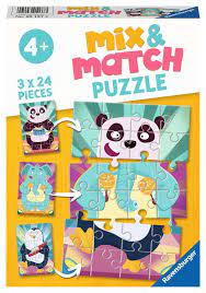 Ravensburger 3x24 Mix and Match Puzzle