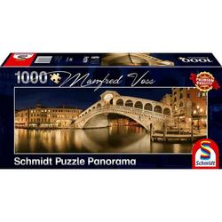 Schmidt puslespel 1000 Rialto Bridge - panorama 