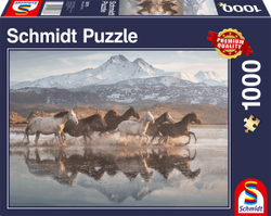 Schmidt puslespel 1000 Horses in Cappadocia 