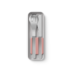 MB - Bestikk, Slim Box Pink Flamingo - Monbento