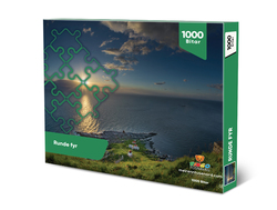 Lokalt puslespel Runde Fyr 1000 bitar 