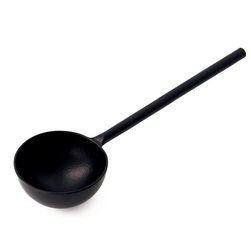 Kaffemål mettal ,svart Sort - Ernst