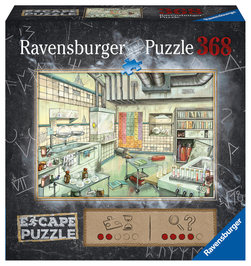 Ravensburger puslespel 368p Labratoriet