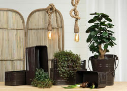 Lampe tau naturfarget