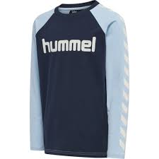 Hummel Boys longsleeve Airy Blue - Hummel
