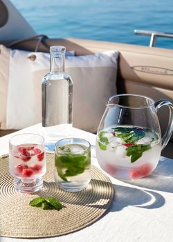 Bahamas vannglass fra Marine Business.