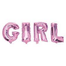 Folieballong GIRL