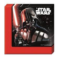 Servietter Star Wars 20pk Star Wars Raus/Svart - Bursdag/Fest