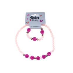 HALSKJEDE M/ARMBÅND BRINGEBÆR TINKA BEAUTY