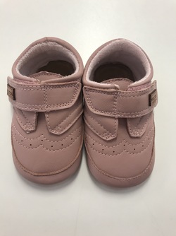 Melton skinntøffler/slippers med borrelås