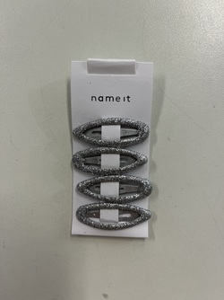 NKFACC-RILLA  4P GLITTER SMALL HAIRCLIPS
