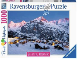 Ravensburger puslespill 1000 Bernese Oberland, Switzerland