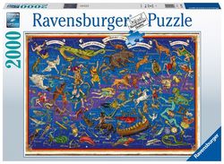 Ravensburger puslespill 2000 Kart