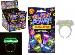 Glow Power - Glow Rings 6stk i pakken
