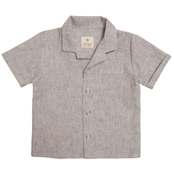 Shirt LS Striped Navy - Huttelihut