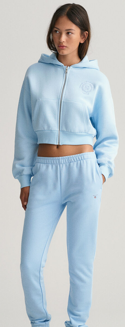 D2. CREST CROPPED FULL ZIP HOODIE