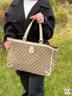 Gucci Tote Bag  beige - GUCCI