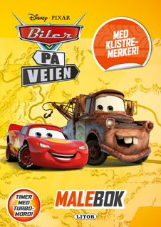 MALEBOK WD BILER MED KLISTREMERKER