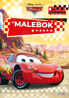 MALEBOK WD BILER MED KLISTREMERKER