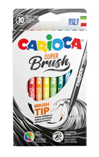 PENSELTUSJER CARIOCA 10 STK