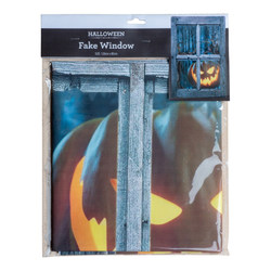 Window Decor Pumpkin 120 x 80 cm