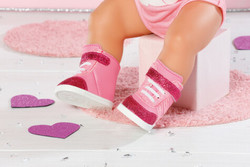 DUKKEKLÆR - BABY BORN SNEAKERS ROSA 43CM