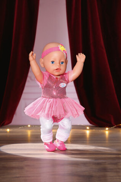 DUKKEKLÆR - BABY BORN DELUXE BALLERINA SETT 43CM