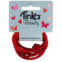 HÅRSTRIKKER M/MARIHØNE 6 STK TINKA BEAUTY